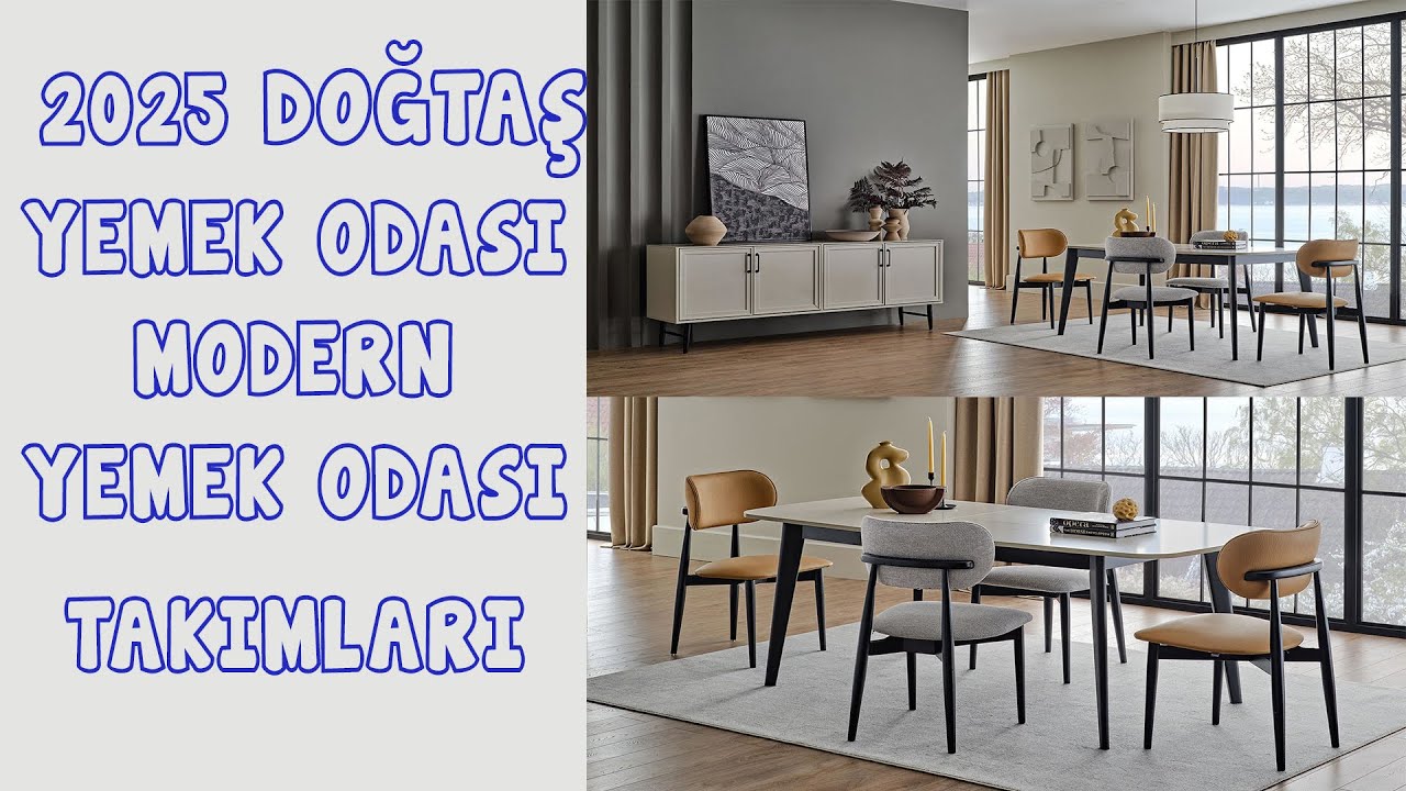 DOĞTAS YEMEK ODASI TAKIMLARI ve FİYATLARI | 2025 DOĞTAŞ YEMEK ODASI |DOĞTAŞ MOBİLYA 2025 YEMEK ODASI