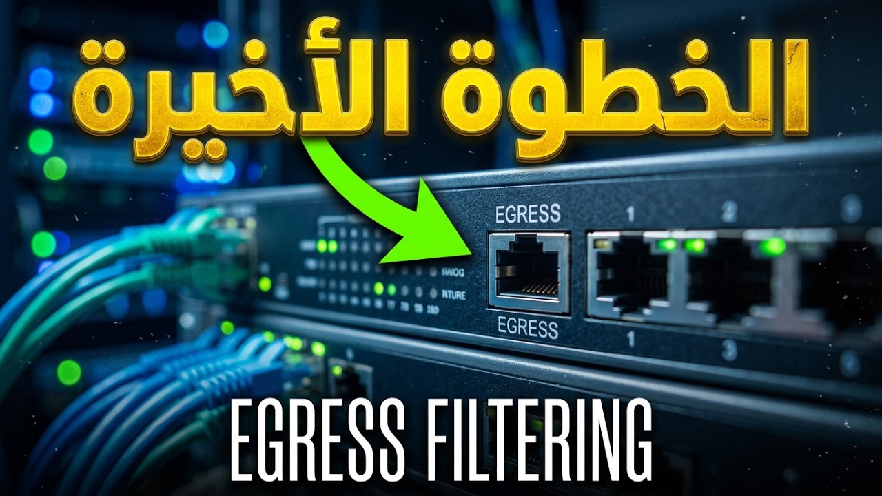 سر الـ Egress Filtering: ليه الشركات الكبيرة مش بتخاف من الاختراق؟