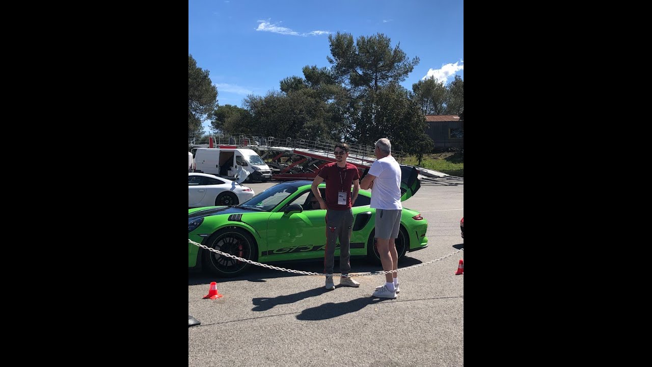 Quelques tours du Circuit du Var en Porsche 991 GT3 RS