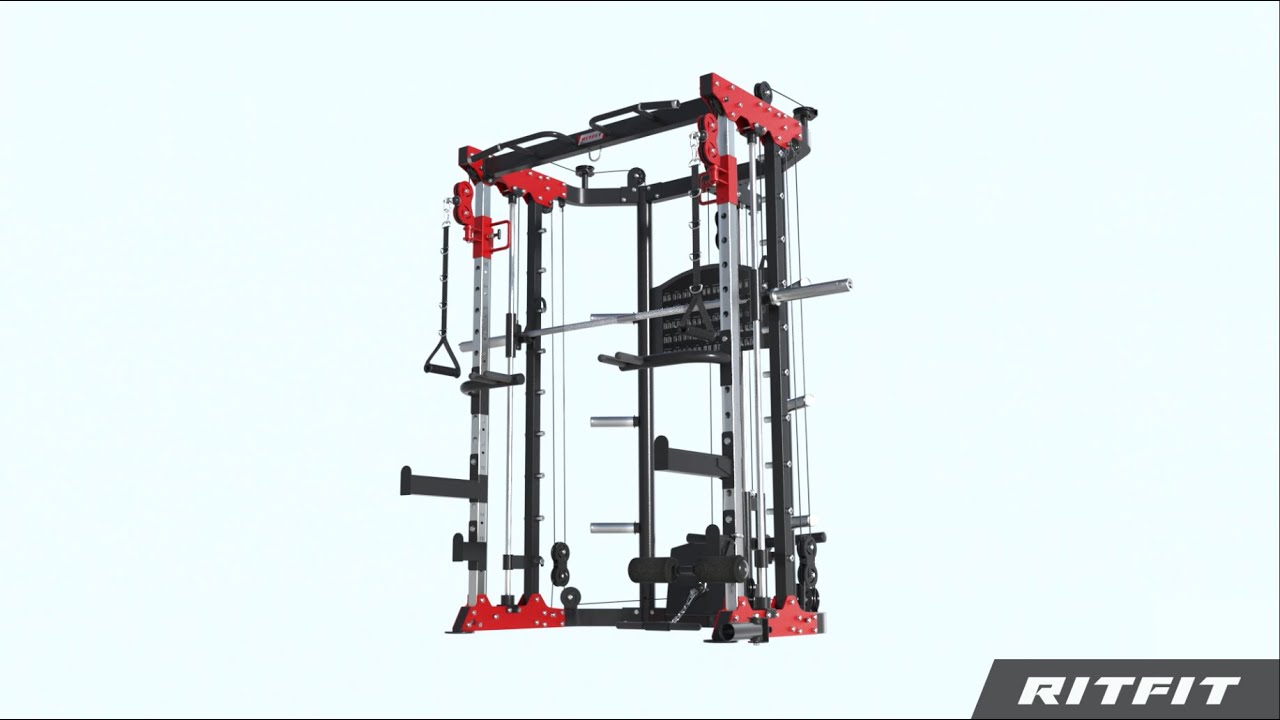 RitFit BPC04 Multifunctional Power Cage | Assembly Instruction