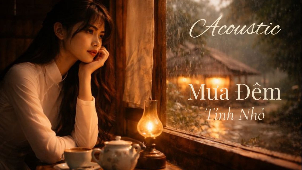 Mưa Đêm Tỉnh Nhỏ | Một Thời Yêu Dấu | Acoustic Guitar Hoài Niệm