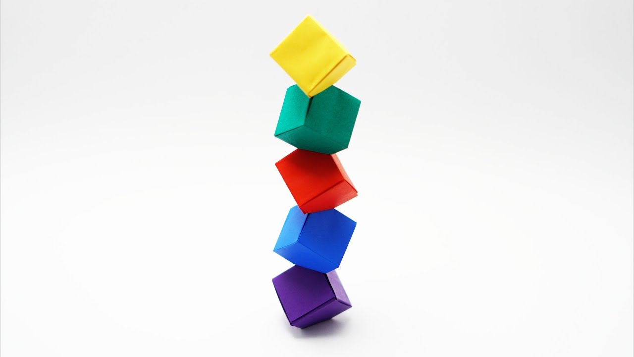 ORIGAMI CUBE TOWER (Jo Nakashima)