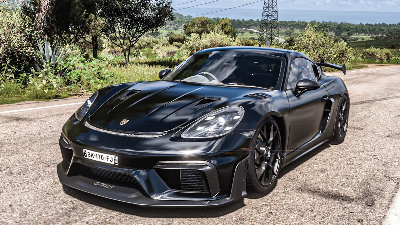 Porsche GT4 RS 🖤 Matte Black Perfection | High-Rev Driving | Forza Horizon 5