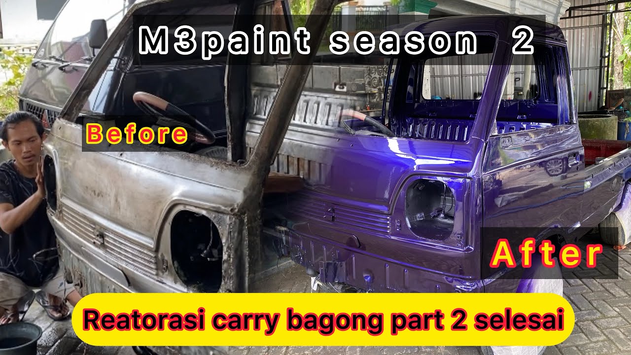Restorasi Suzuki carry bagong part 2// akhirnya selesai pengerjaan an restorasi mobil ini