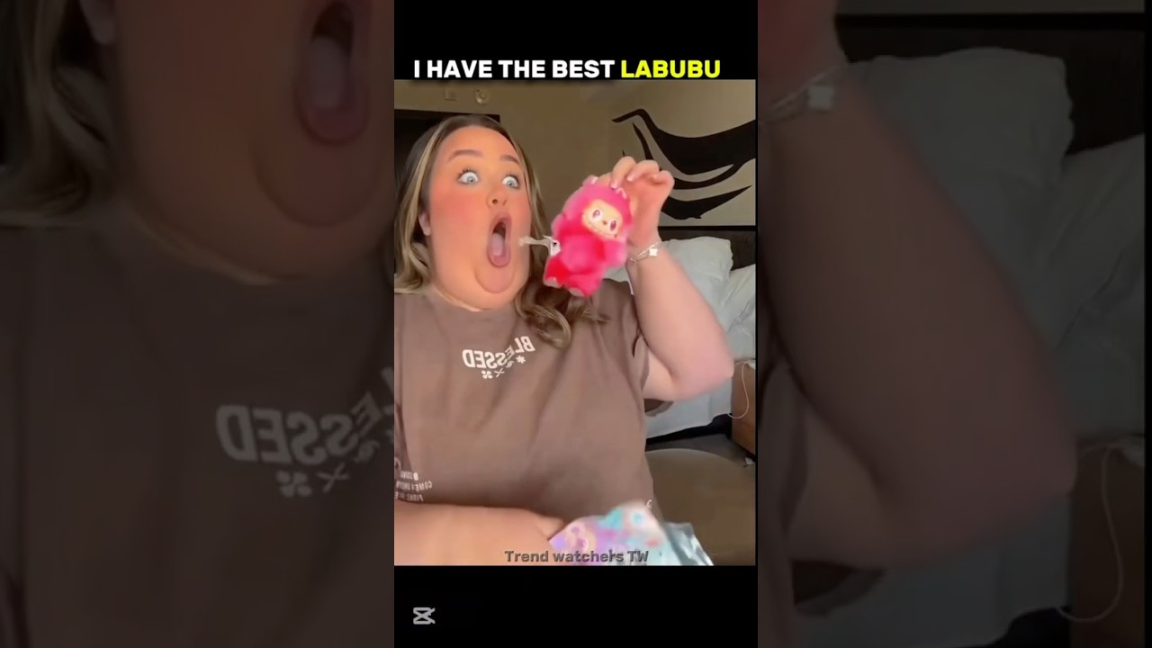 LABUBU Unboxing!🎁😲 #magic labubu #unboxing #reaction