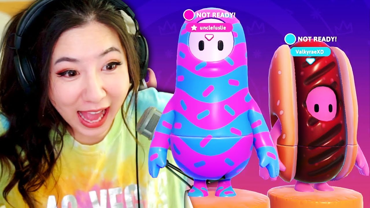 I LOVE FALL GUYS! ft. Valkyrae, RatedEpicz, OfficialTaco