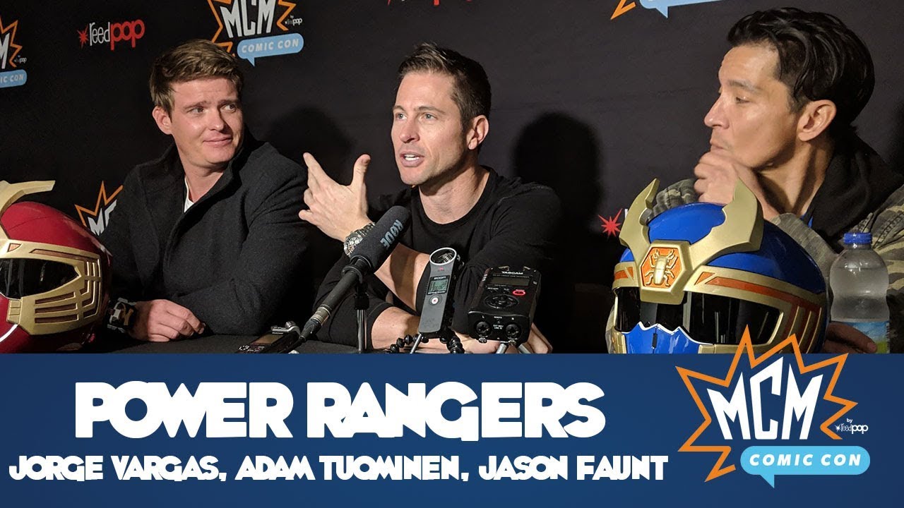 Power Rangers - Jorge Vargas, Adam Tuominen, Jason Faunt - Interview