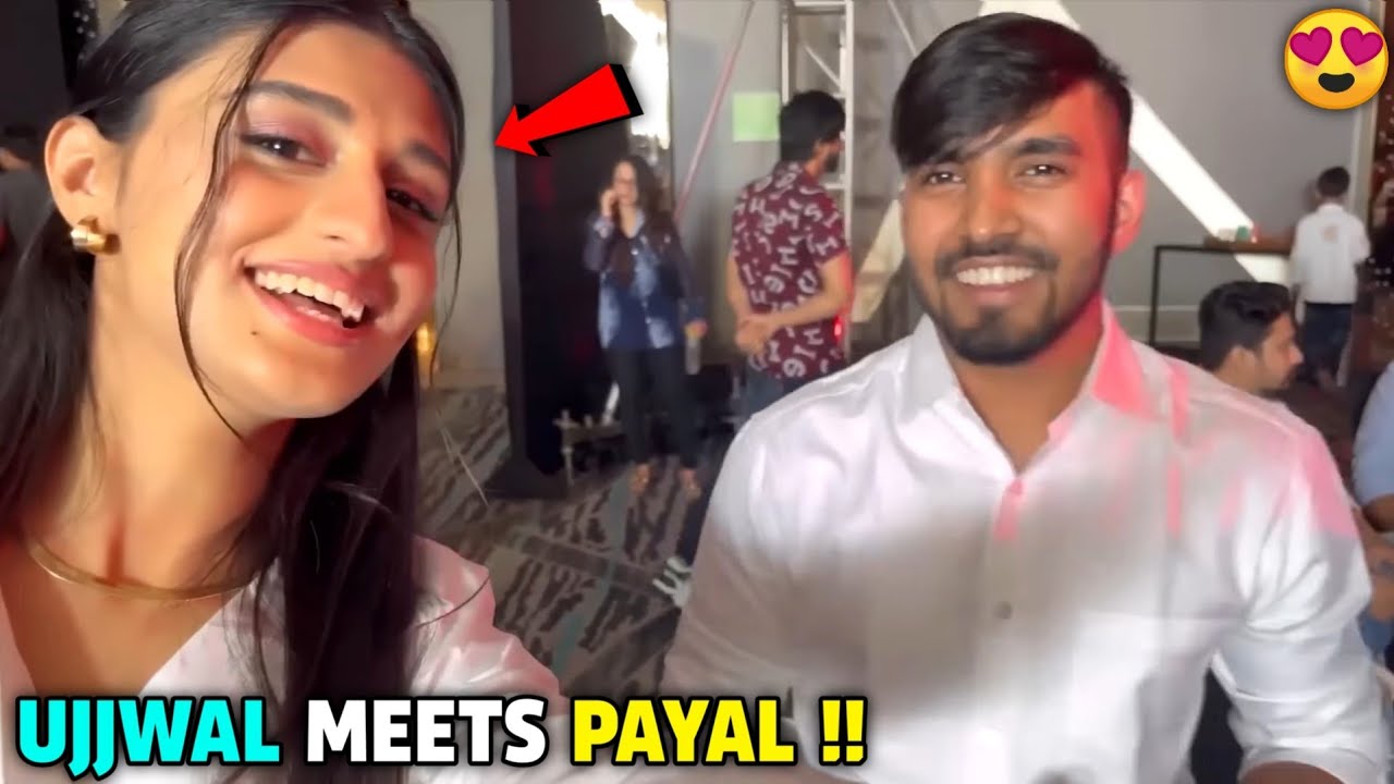 TECHNO GAMERZ MEETING PAYAL GAMING FOR THE FIRST TIME | TECHNO GAMERZ | UJJWAL GAMER