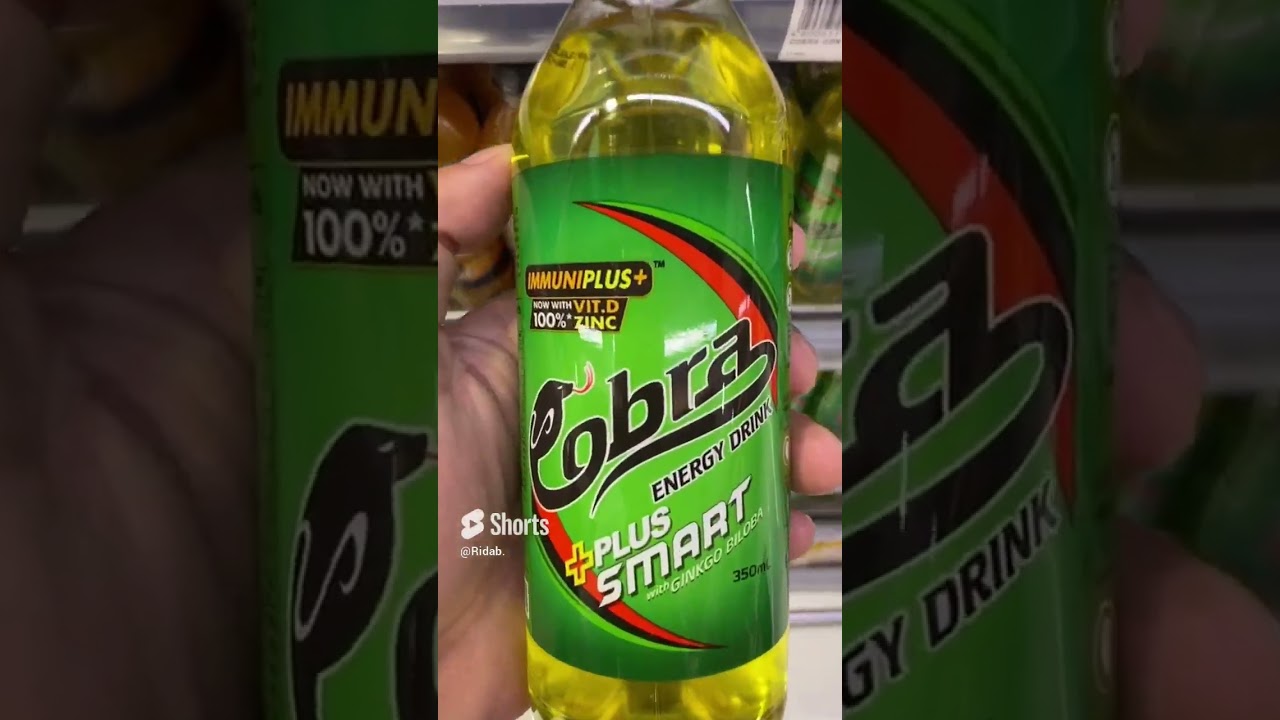 COBRA ENERGY DRINK #shorts