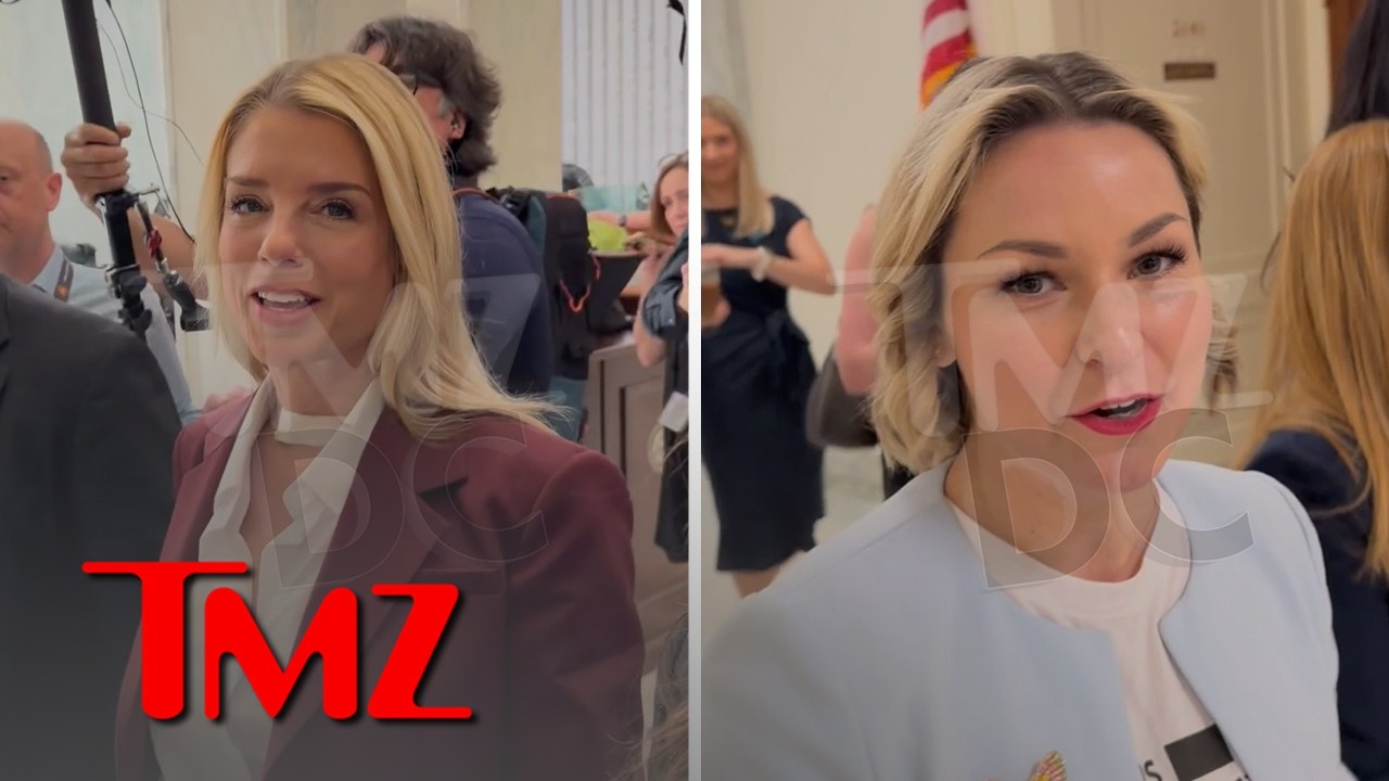 Pam Bondi Silent as Epstein Survivors Demand Answers at Closed-Door Hearing | TMZ DC