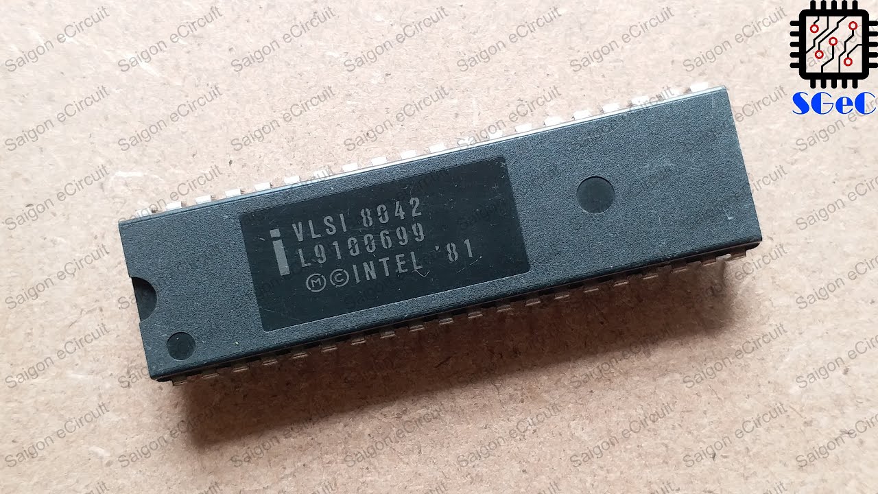 [SGeC] 8042 UNIVERSAL PERIPHERAL INTERFACE CHMOS 8-BIT SLAVE MICROCONTROLLER