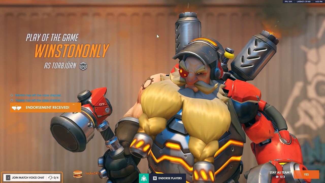 POTG! DAFRAN SHOWING HIS NASTY SKILL AS TORBJORN OVERWATCH  GAMEPLAY SEASON 2