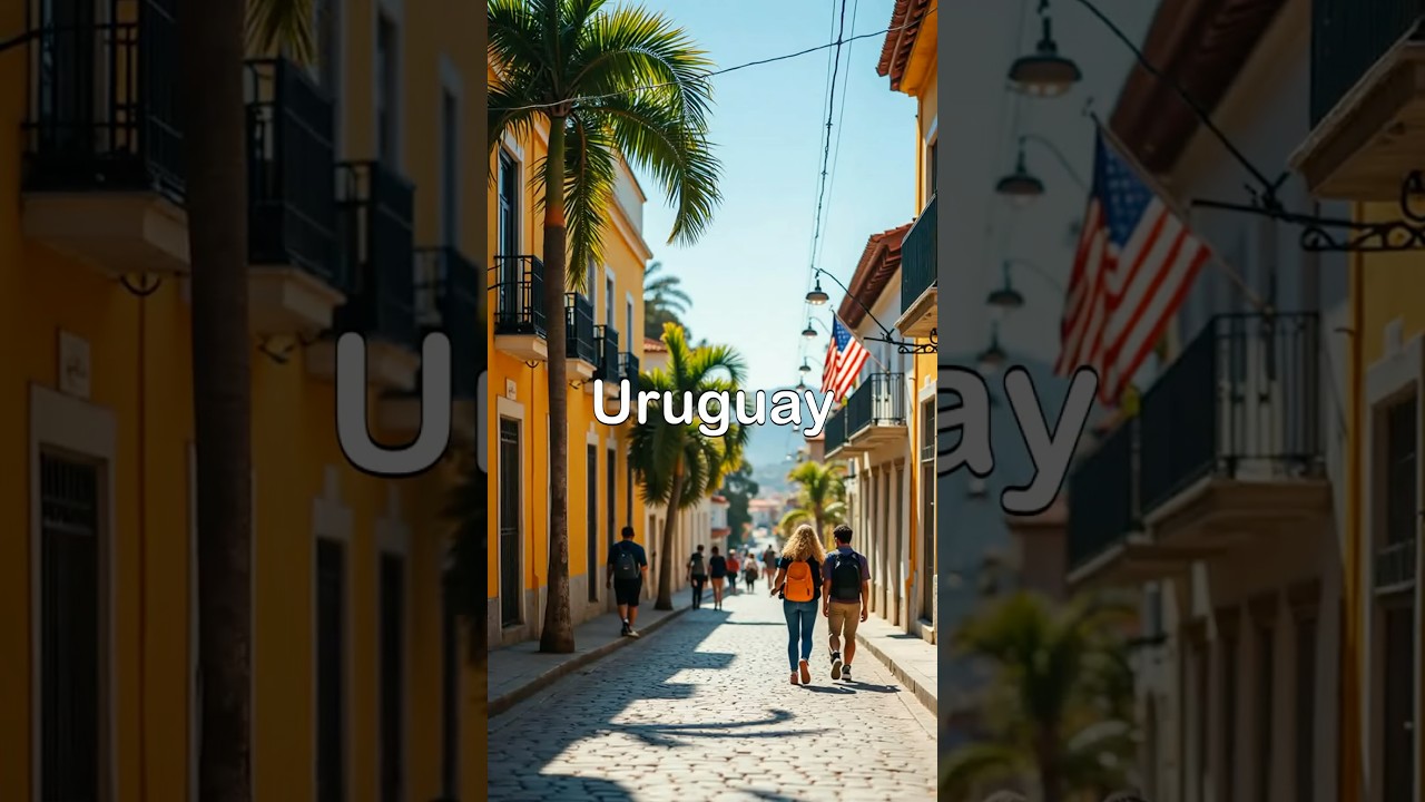 Visit Uruguay 🇺🇾 | Cinematic Travel Short | vacations #uruguay #travel #shorts #vacationideas
