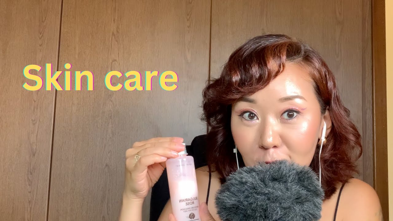 ASMR-  Doing skin care on you/ Pampering/ Tingles