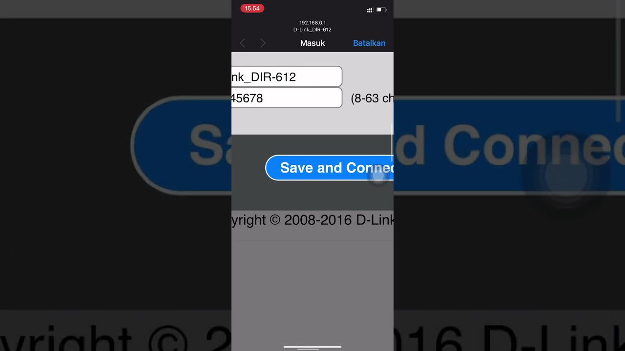 Dlink dir-612 stuck ip