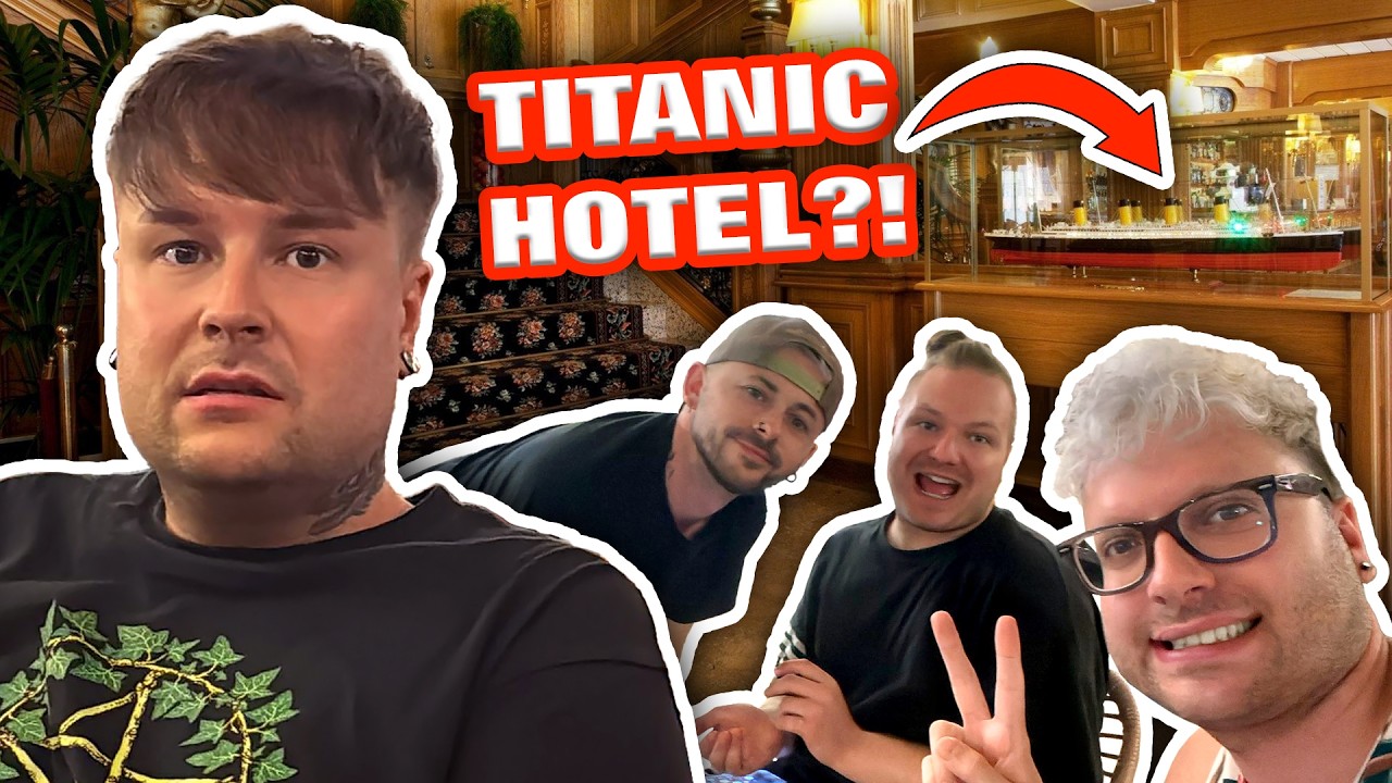 We Went To A TITANIC THEMED Hotel