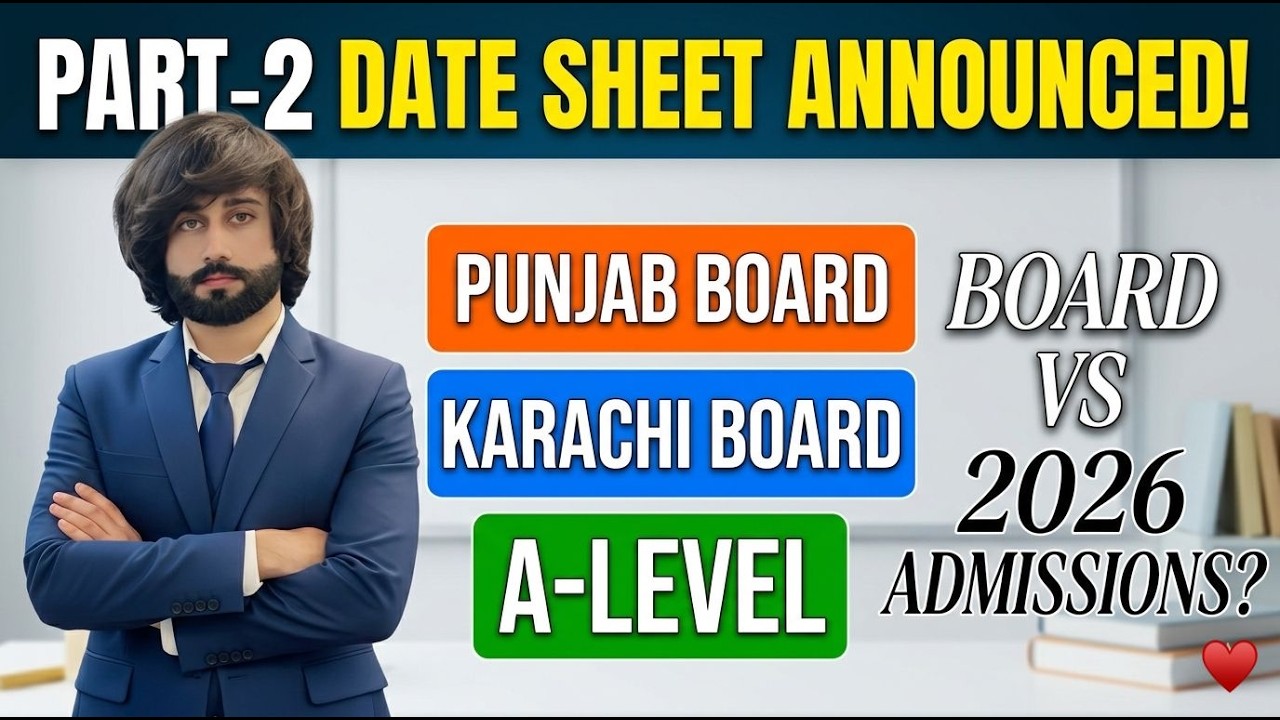 Class 12 Date Sheet 2026 All Boards I How to Prepare Entry Test Along Board Exams I Date Sheet 2026