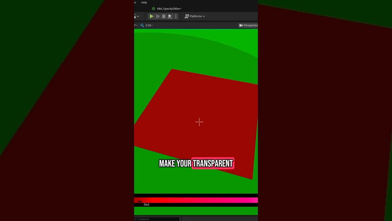 Transparent Shaders in Unreal: Why They Suck & How to Fix Them