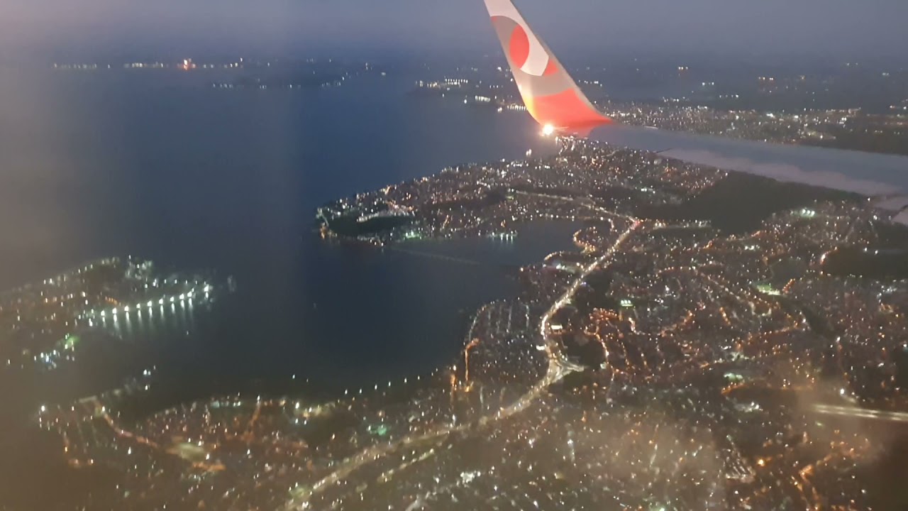 Voo chegando em Salvador Bahia.