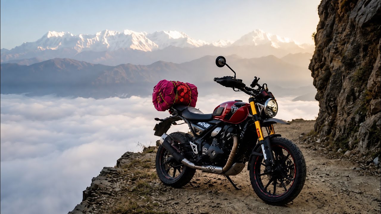 Most Beautiful Ride in Nepal! Arghakhanchi → Kathmandu on Triumph | Supa Deurali Route
