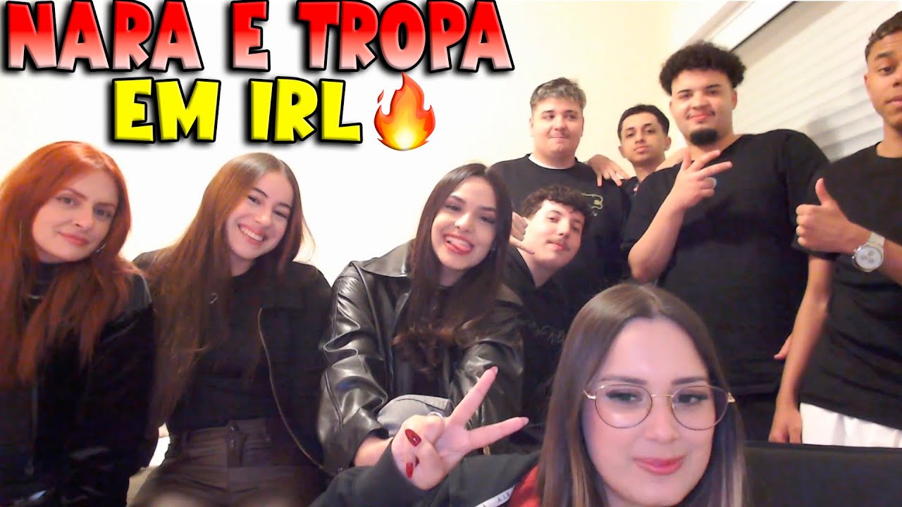 NARA E TROPA DA FRANÇA EM IRL EM SP 🔥😍😭 - KOGA GTA RP CLIPS