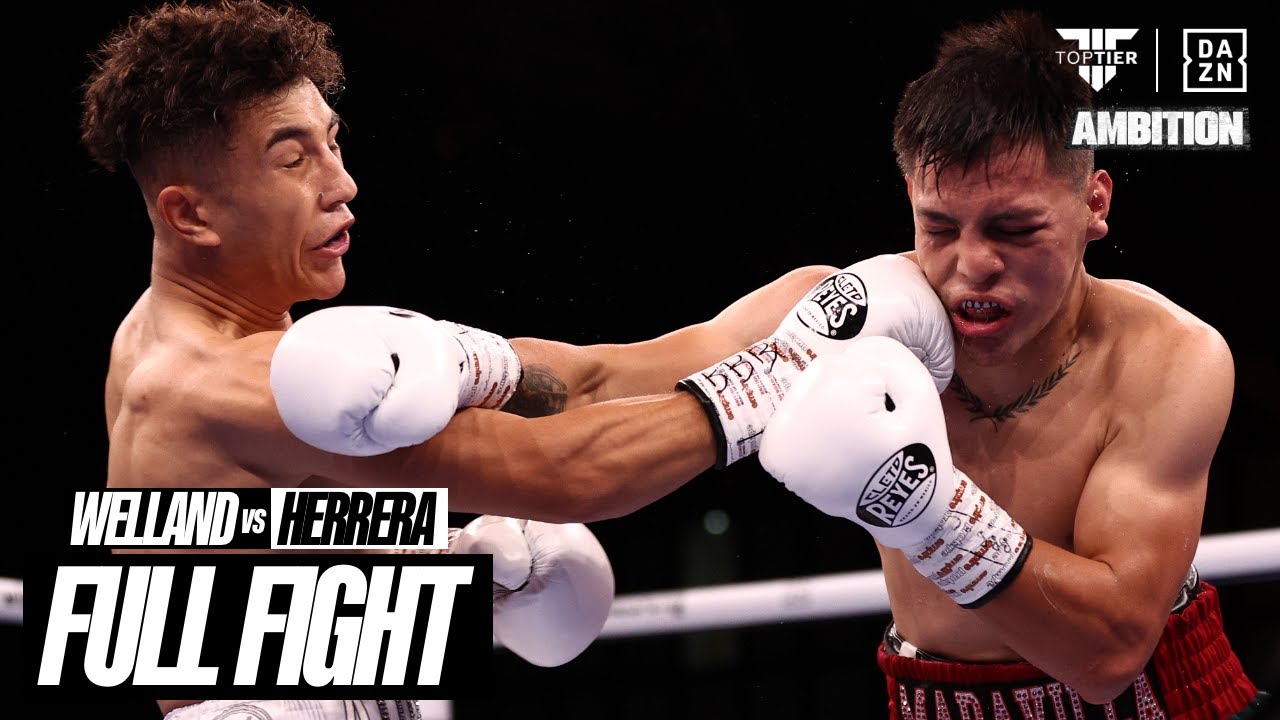 Tom Welland v Kevin Hererra | WBO Youth World Title | FULL FIGHT