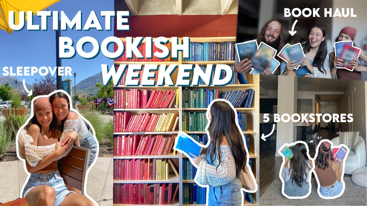Идеальные книжные выходные: 5 книжных магазинов, 2 похода за книгами и 50 минут хаоса!