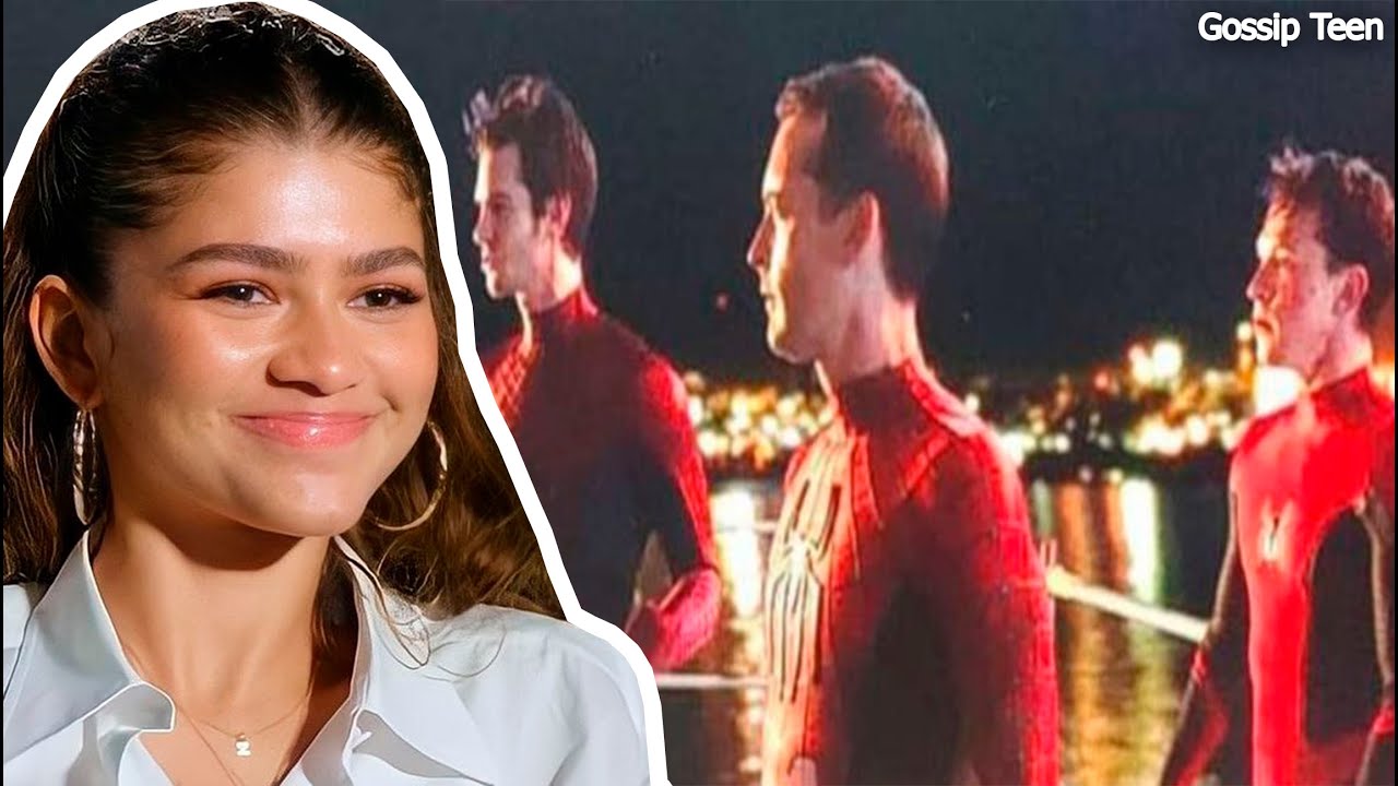 Zendaya Revela Porque No Quería Dejar Solo A Tom Holland Con Tobey Maguire Y Andrew Garfield