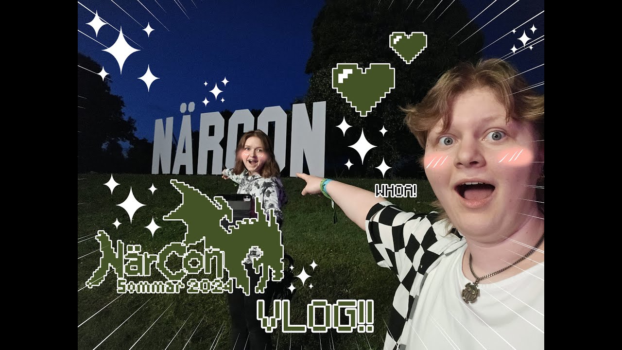 Närcon Sommar 2024 Vlogg