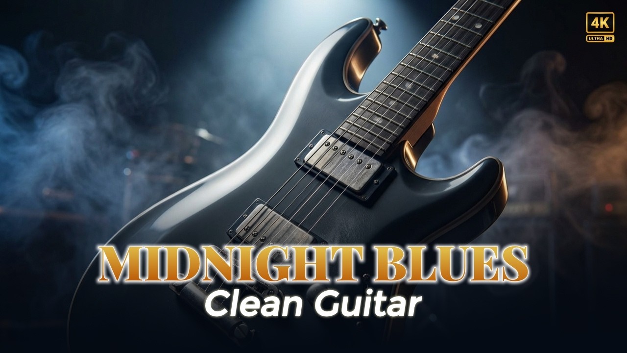 Clean Electric Blues Guitar – Late Night Instrumental for Relax & Focus  | Vol. 111