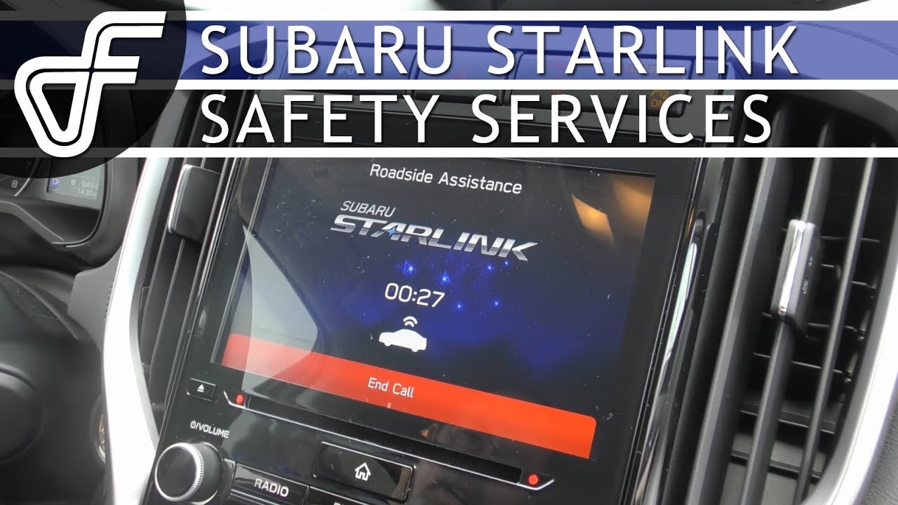 Subaru Starlink Safety Service