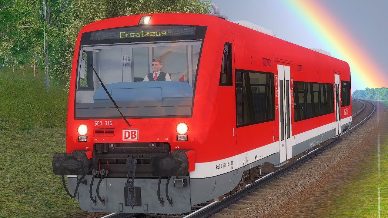 TRAIN SIMULATOR 2019 - Ersatzzug auf der Moselweinbahn | RS1 Regio Shuttle - BR 650 DB Regio TS2019