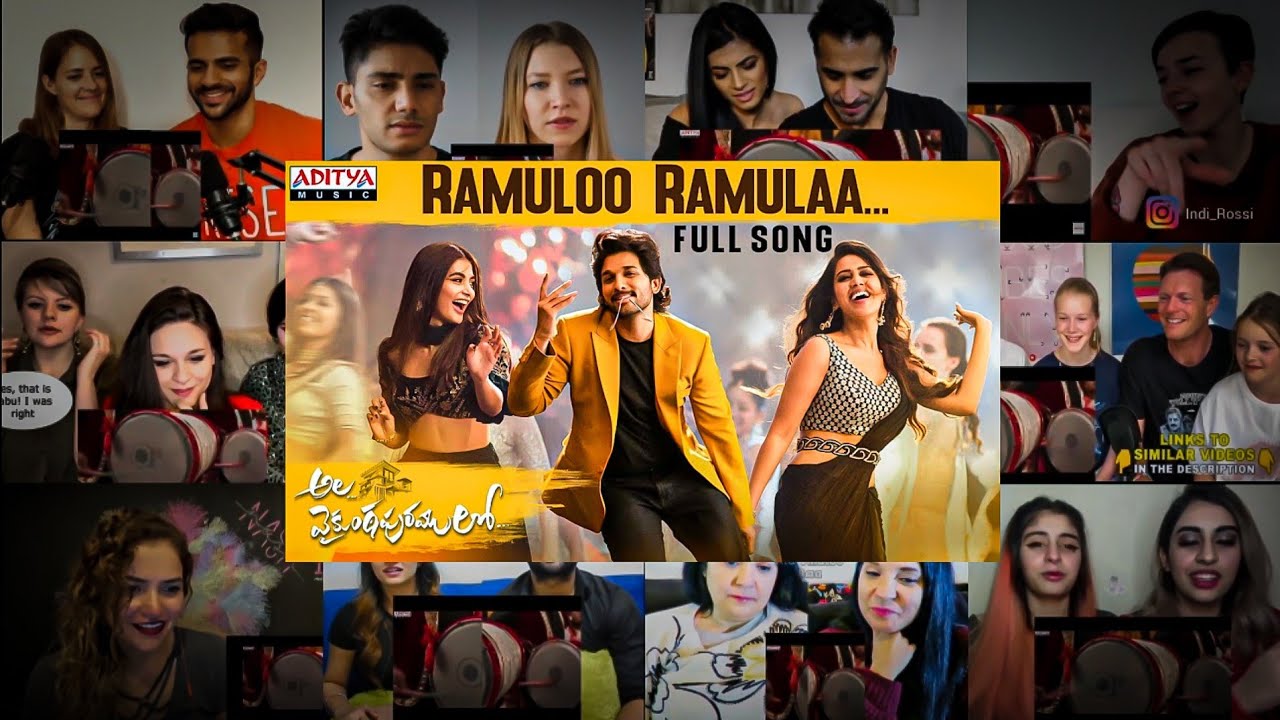 Ramuloo Ramulaa Video Song Ultimate Dance Mashup Reactions | Icon Star Allu Arjun | #DheerajReaction