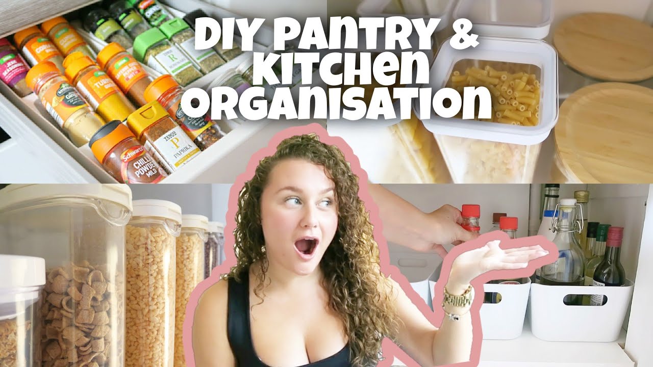 ОРГАНИЗАЦИЯ КУХНИ И КЛАДОВОЙ | ИДЕИ ДЛЯ ХРАНЕНИЯ — AMAZON, IKEA И TESCO | ПРЕОБРАЖЕНИЕ КЛАДОВОЙ