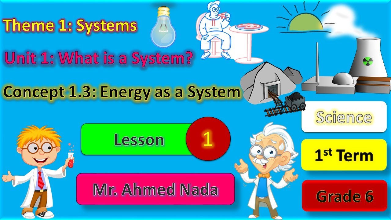 Energy as a System | Lesson 1 | Unit 1 | Theme 1 | Science | G6 | T1
