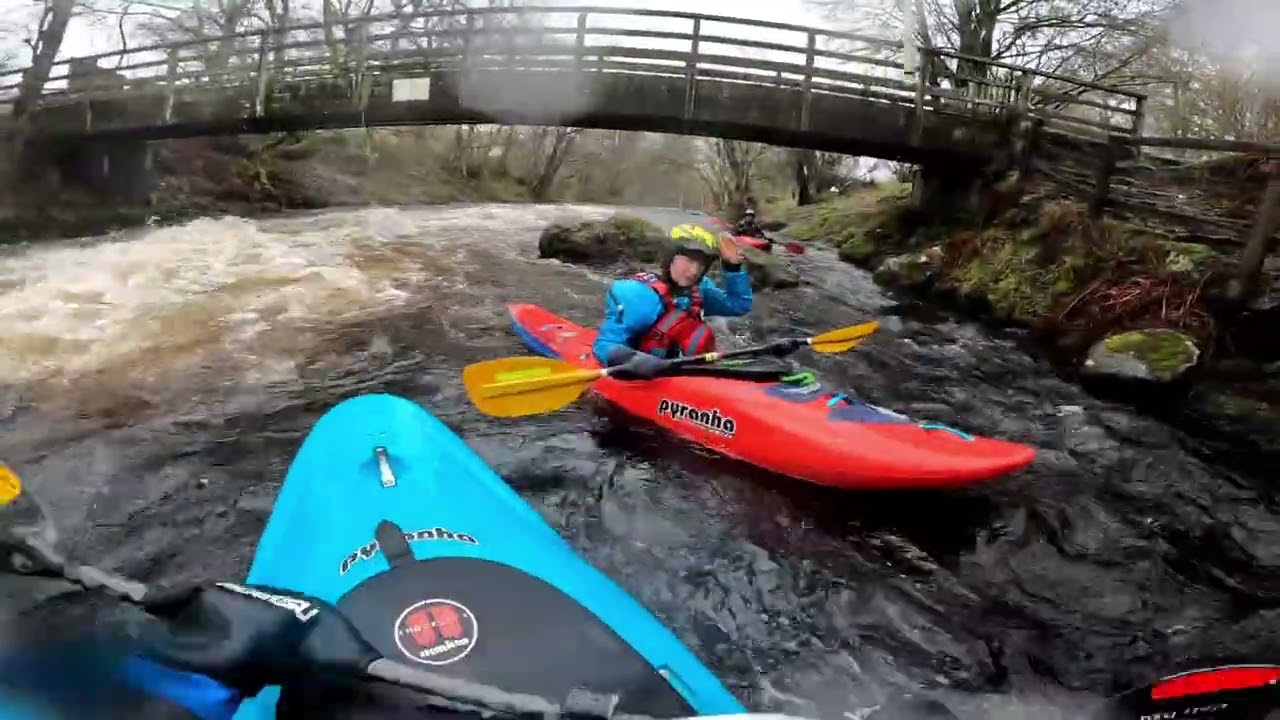 Pyrhana firecracker my run down the tryweryn with it. 