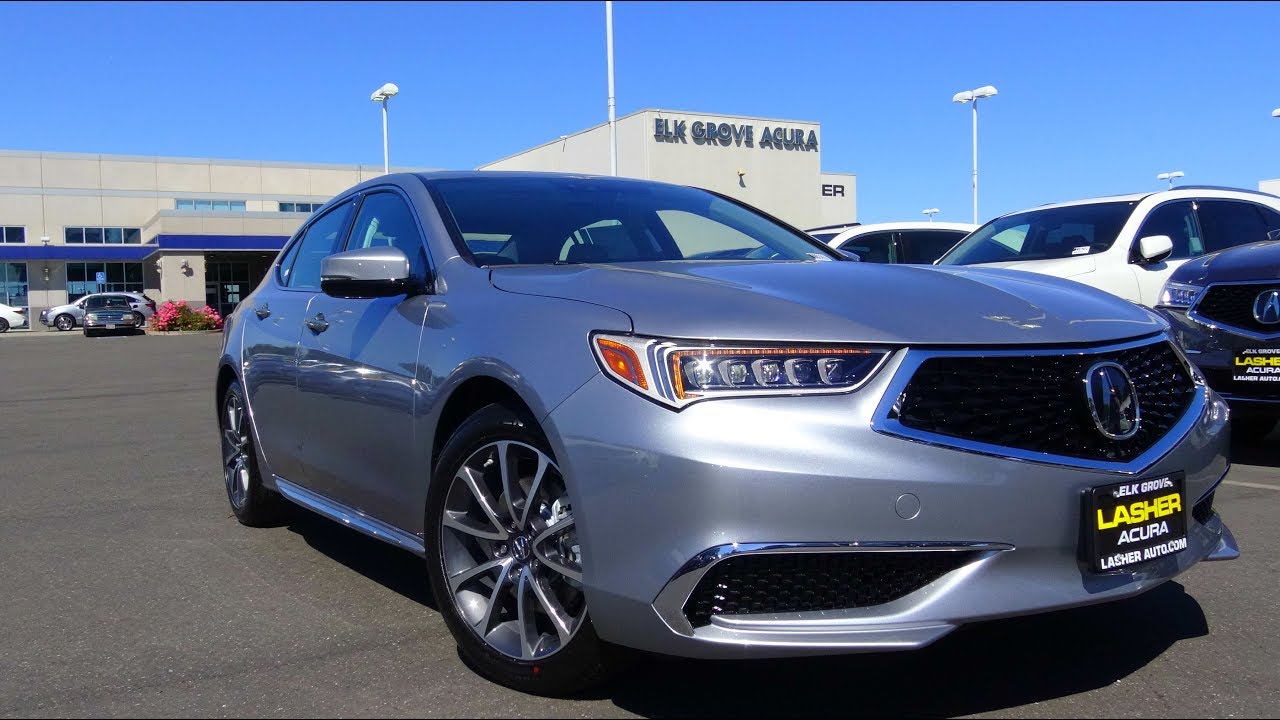 Обзор Acura TLX 3.5 L V6 2018 года