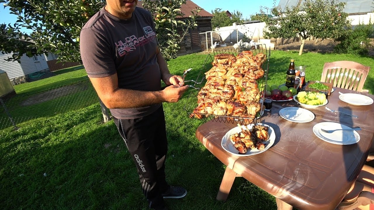 Сочный ШАШлык из кролика.