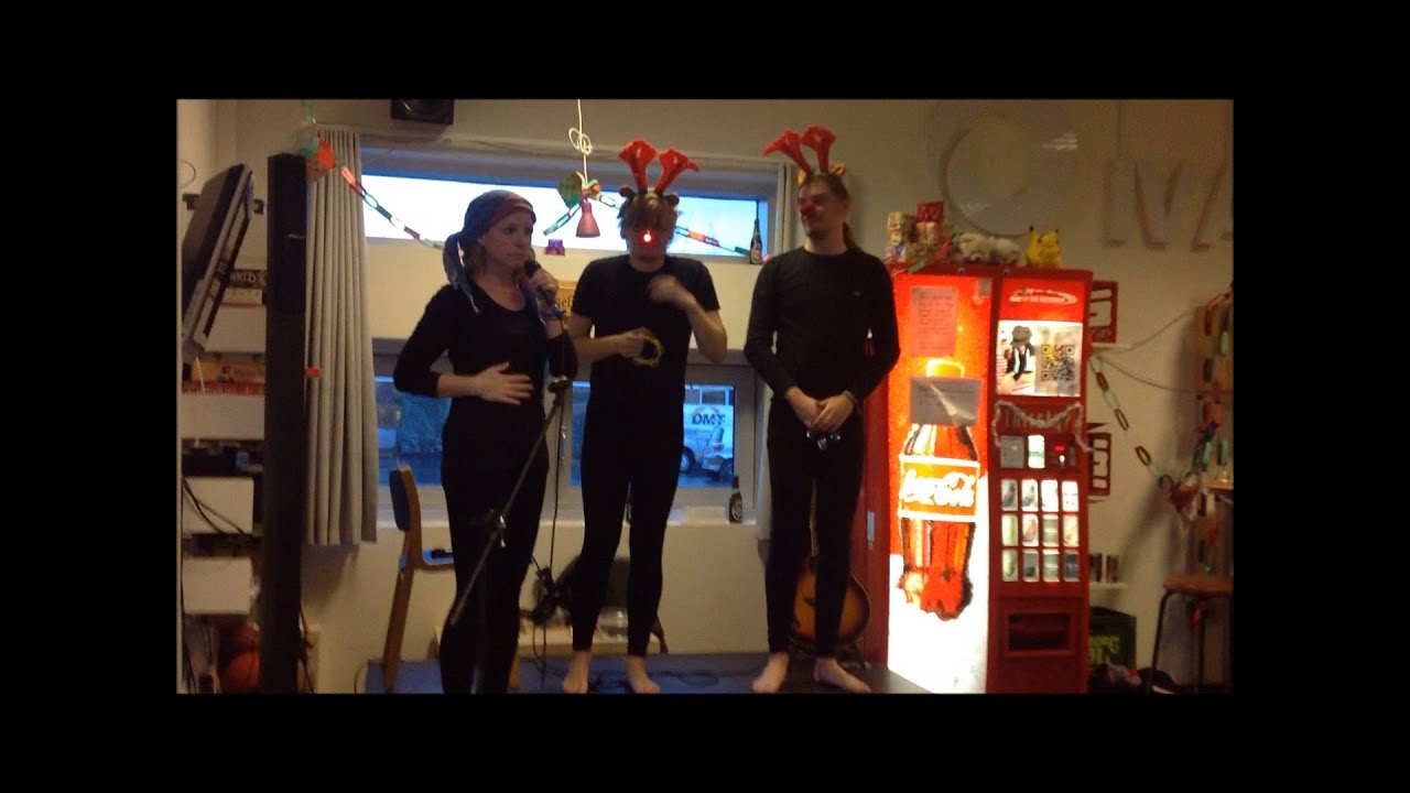 Rudolf med den røde tud IVA julefrokost 2015