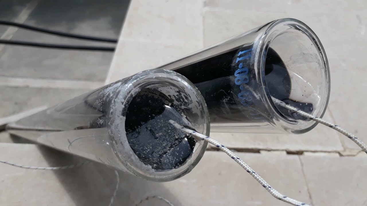 Effect of vacuum on evacuated tube solar collectors