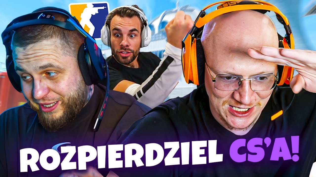 DZINOLD Z EKIPĄ ROBIĄ ROZPIERDZIEL NA FACEIT W CS2!