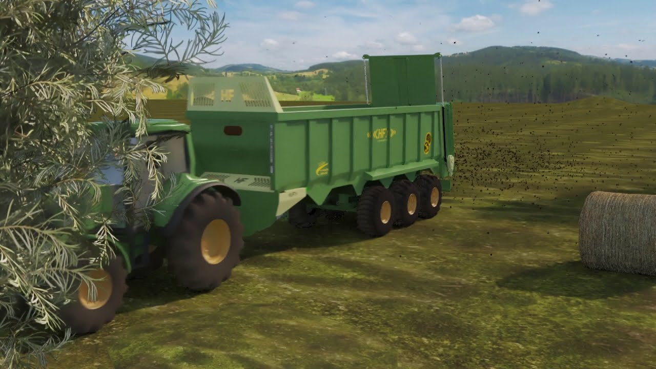 PATENTED HF SYSTEM - AUTOMATIC PROTECTION AND TENSIONING OF CHAINS ON SPREADERS (Remolques HF)