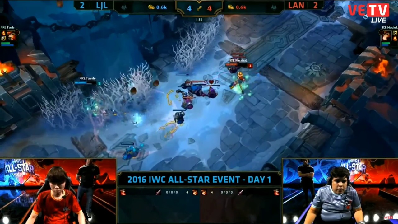 1vs1 - Tussle vs NerzhuL - Nhật Bản vs Bắc Mỹ - Allstar Wildcard 1-12-2016