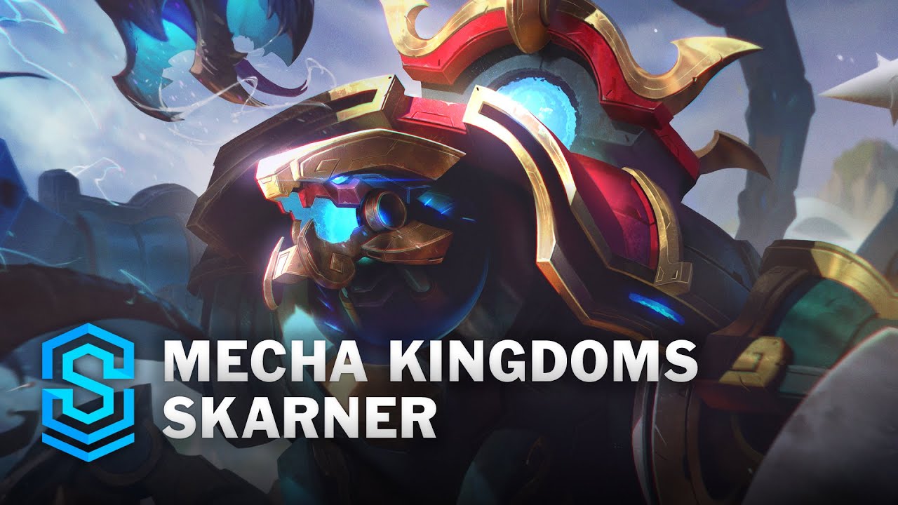 Mecha Kingdoms Skarner Skin Spotlight - League of Legends