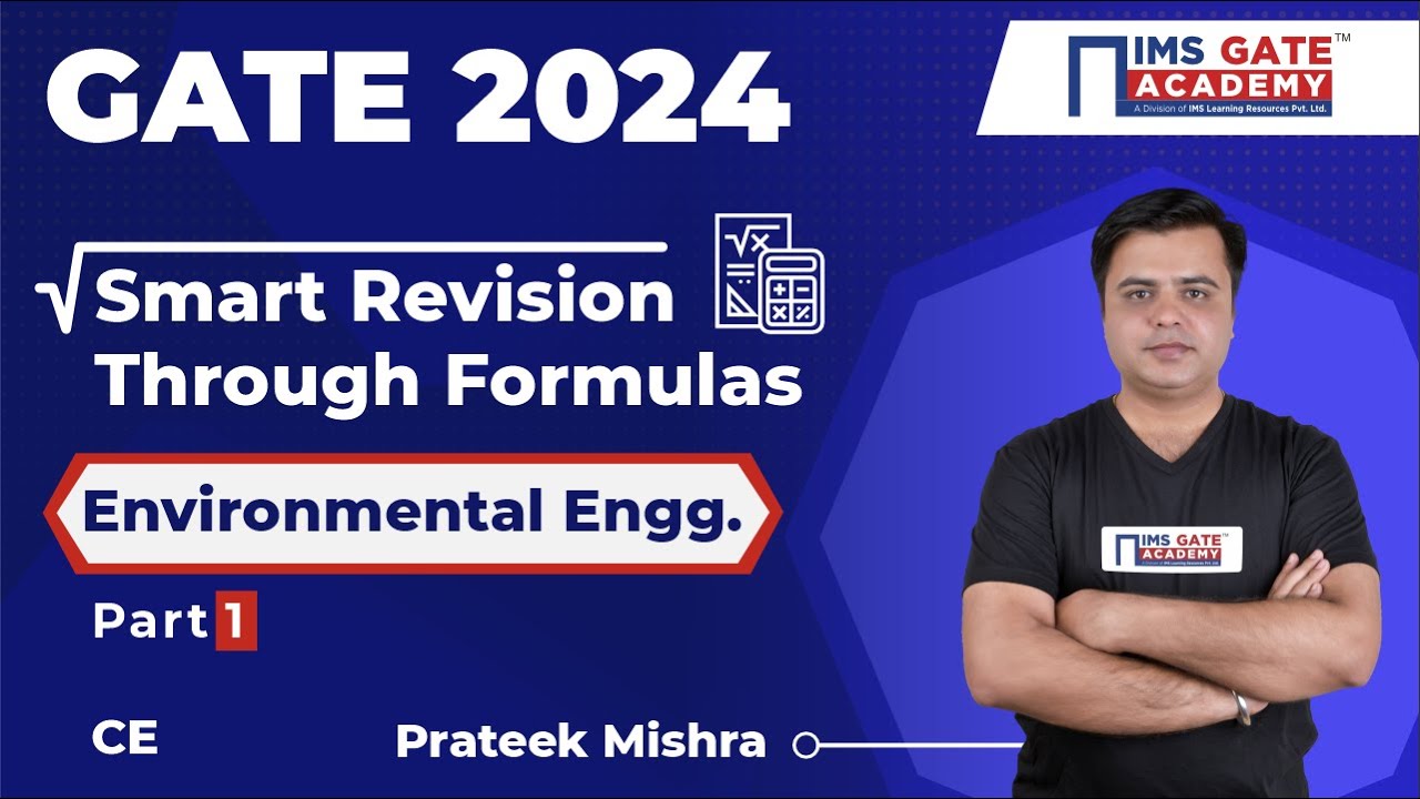 L1 GATE 2024 Preparation | GATE Environmental Engineering | GATE Revision | Prateek Sir