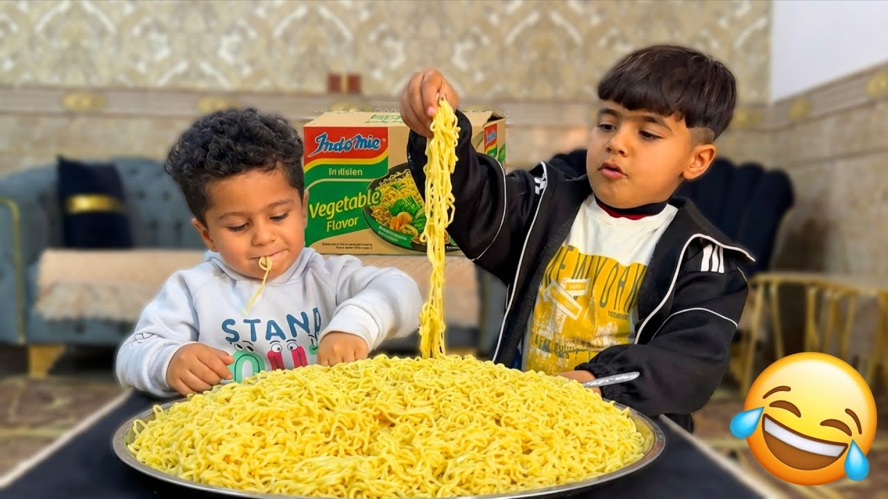 ايوني عزم فهودي على كارتونه اندومي #تحشيش