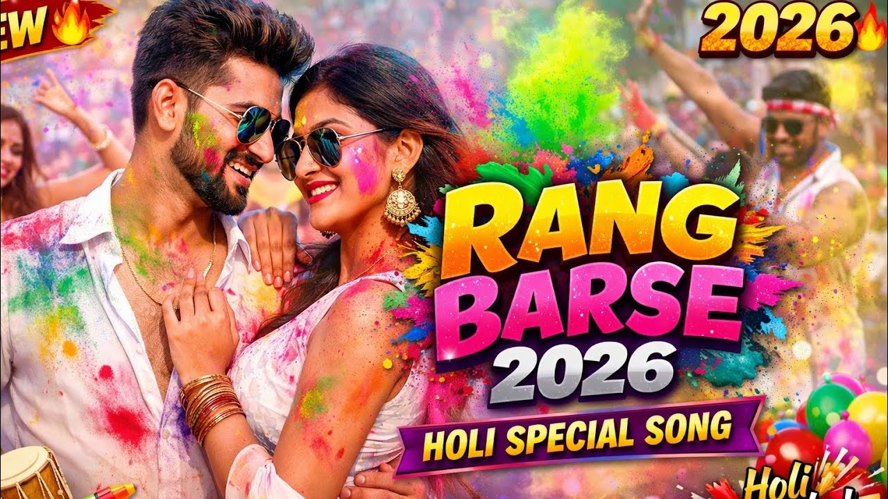 Rang Barse 2026 | Holi Special Song 🔥 | New Hindi Holi Song 2026 | Bseries8 Holi धमाका