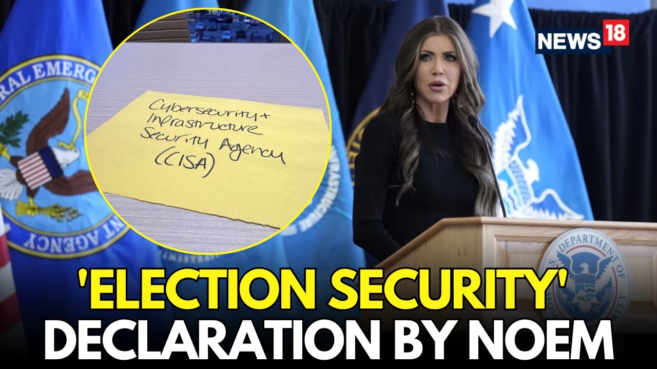LIVE | Homeland Security Secretary Kristi Noem Speaks in Phoenix — Election Security Update | N18G