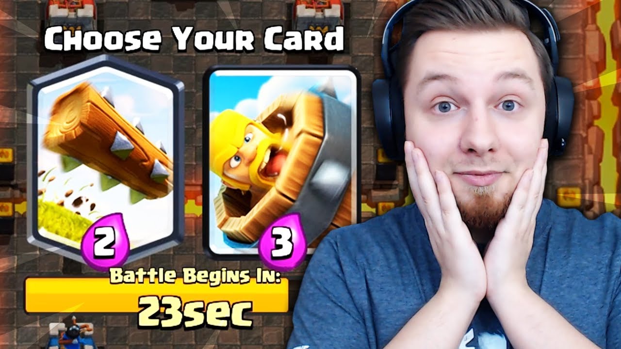 🔥 CO JEST *LEPSZĄ* KARTĄ? LOG CZY BARBARIAN BARREL?! | Clash Royale