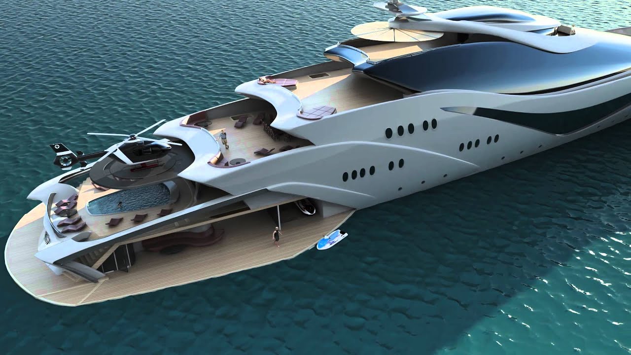 Luxurious yacht  PROJECT MAGNITUDE by  Opalinski Design House